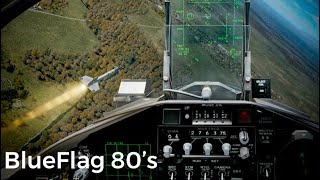 DCS BlueFlag 80s too close for comfort F15C [upl. by Rebmetpes]