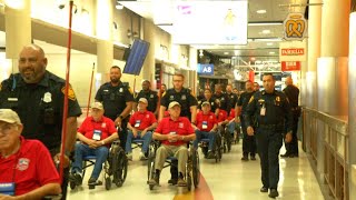 Honor Flight San Antonio sends veterans to Washington DC [upl. by Naniac462]