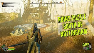 Ruins Puzzle South of Nottingham  Robin Hood Sherwood Builders [upl. by Najtsirk]