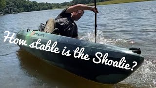 Crescent Kayaks Shoalie  Primary vs Secondary Stability [upl. by Allesor6]