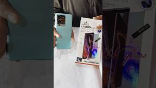 Vivo v25 pro UV curve glass protection  technology smartphone tech vivo shorts unboxing [upl. by Neenaj]