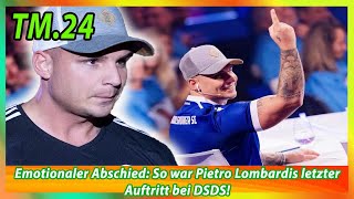 Emotionaler Abschied So war Pietro Lombardis letzter Auftritt bei DSDS [upl. by Laveen]