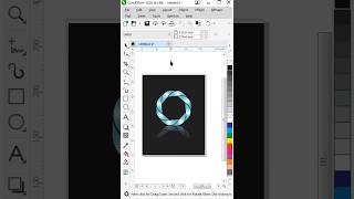 Circle logo designCorel Draw Tutorial [upl. by Norry859]