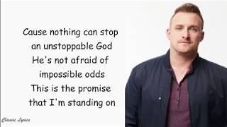 Sanctus Real  Unstoppable God  Lyrics [upl. by Nelleoj]