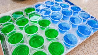 I Made Jello Shots For My Birthday  Adult Jello Shots [upl. by Emeric]