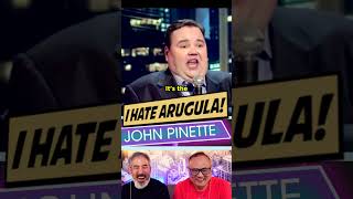 🤣 JOHN HATES ARUGULA 🤬 JOHN PINETTE 😆 funny comedy shorts [upl. by Lobell184]