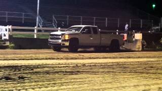 First Sled Pull2008 Duramax LMM [upl. by Nylrehs]