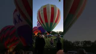 දැකලා තියෙනවද 😯 Quechee Balloon Festival USA [upl. by Annaoy]