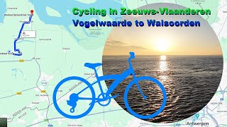 Cycling Vogelwaarde to Walsoorden province of Zeeland 2024 [upl. by Lareine428]