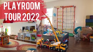 NEW Playroom Tour Boy And Girl Toys  Montessori Baby Area  Storage [upl. by Anaitsirk833]