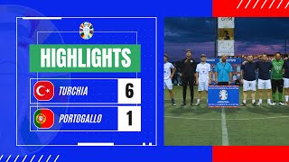 Highlights Turchia  Portogallo  1ª Giornata  Gir C  Torneo Estivo 2024 [upl. by Drofnelg585]