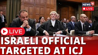 Israel News  Israel Official Interrupted At ICJ LIVE  South Africa ICJ Israel LIVE  News18 N18L [upl. by Sine]