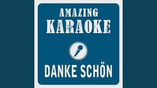 Danke schön Karaoke Version Originally Performed By Bert Kaempfert [upl. by Bum]