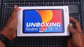 Redmi Pad SE 87  Unboxing de la Pad más pequeña de Xiaomi [upl. by Nylahsoj568]