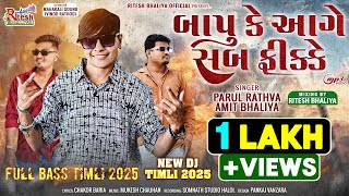 Parul Rathva New Timli 20242025  Bapu Ke Aage Sab Fikke  Amit Bhaliya New Timli 2025 [upl. by Converse]