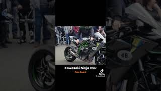 Kawasaki ninja h2r back fire flames 😱😱😱😱omg alipathanvlogs6834 viralshorts [upl. by Aili]