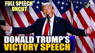 Full Speech Uncut Donald Trump’s victory speech as he wins US Presidential Election for 2nd time [upl. by Boylan182]