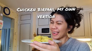 chicken Biryani for lunch  No bake cake for dessert  Our simple life  Sweden [upl. by Libby464]