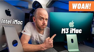 M3 iMac vs Intel iMac  you won’t BELIEVE this [upl. by Octavius]