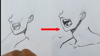 How To Draw Mouth Easy Drawing Tips Step By Step [upl. by Vivle144]