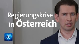 Österreich Druck auf Kanzler Kurz wächst [upl. by Annmaria]