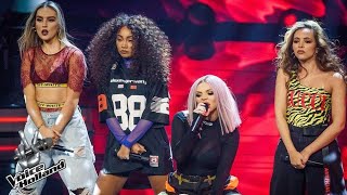 Little Mix  Woman Like Me Live on The Voice Holland LiveShows ft Debrah Jade amp Kimberly [upl. by Peppie]