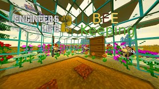 Engineers Life 2Making a bee houseMinecraft modded [upl. by Detta524]