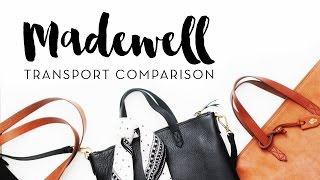 Madewell Transport Totes Comparison [upl. by Aikemit]