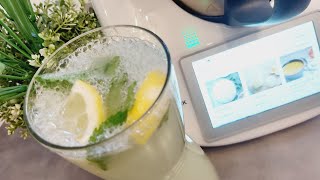 citronnade au thermomix TM6 en 2 sec seulement عصير الليمون 🍋🍋المنعش [upl. by Illene903]