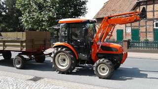 Kubota L3200 mit Drehschemel [upl. by Elrahc980]