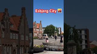 Esbjerg city tour 🇩🇰 youtubeshorts esbjerg ytshorts europe [upl. by Mahseh]