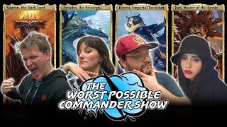 Ashlizzlle teaches Commander players about sacrifice I Sauron vs Derevi vs Juri vs Arcades WPCS 106 [upl. by Corney]