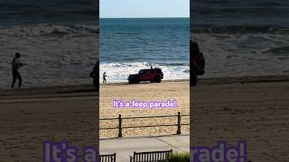 The many Jeeps getting ready for Virginia Beach Jeepfest shorts jeep travel fun vacation [upl. by Aidni]