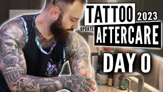 How To Treat A NEW Tattoo Step By Step AFTERCARE Guide To Get AMAZING HEALS [upl. by Rianna]