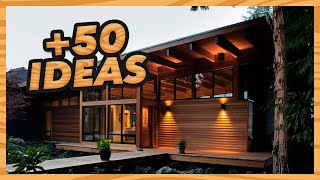 🚪CASAS de MADERA modernas ► 50 DISEÑOS RÚSTICOS y CAMPESTRES 🏡 [upl. by Howarth231]