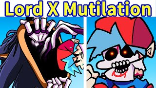 Friday Night Funkin VS Lord X Mutilation  SonicEXE 20 Custom Song FNF ModHARD [upl. by Lilllie404]