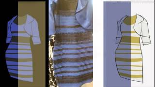 Misterio del vestido blanco y dorado y negro y azul RESUELTO thedress [upl. by Atinev]