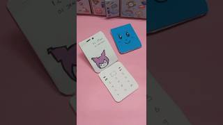 cute and easy paper phone  phone  notepad  DIY paper craft [upl. by Annodal]