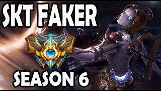 SKT T1 Faker Orianna vs Malzahar MID Ranked Challenger Korea [upl. by Amej448]