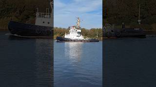 PARAT  NordOstseeKanal 😍👍🌊 ships ship schiffe schiff tug tugs nok nordostseekanal parat [upl. by Akili]