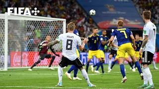 Toni Krooss Game Winning Freekick v Sweden  2018 FIFA World Cup [upl. by Deryl599]