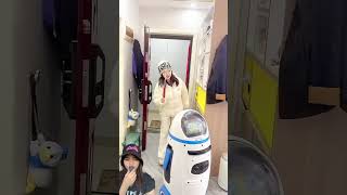 SATE PERMEN STROBERI ⁉️RASANYA MANIS TAPI ROBOT GAK DI KASIH shorts funny dubbing [upl. by Blase348]