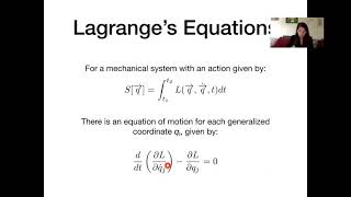 Hamiltons Principle and Lagranges Equations [upl. by Croydon]