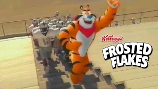 KELLOGGS Frosted Flakes Cereal quotWE ARE TIGERSquot Tony The Tiger 2004 [upl. by Koralie]