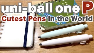 Let Me Introduce The Worlds Cutest Gel Pen  Japanese quotuniball one Pquot [upl. by Alva]