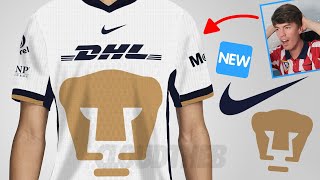 ¡NUEVO JERSEY NIKE de PUMAS UNAM 20242025 [upl. by Cornew]