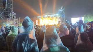 Vijay Antony Concert Live  pacha thanni pathikichu Song in Heavy Rain🌧️ vijayantony heavyrain [upl. by Lokcin]