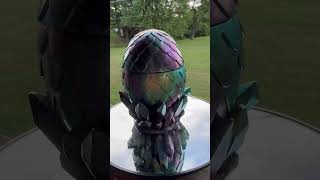 Lets Resin dragon egg and chameleon resinart resincrafts resin [upl. by Carmella]