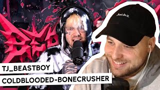 Knockout  TJBEASTBOY  COLDBLOODEDBONECRUSHER ☠️ OneTakeMedley  REACTION VON KICO [upl. by Tjon107]