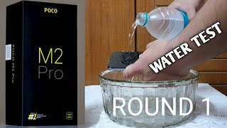 Poco M2 Pro Water Test  Better Than POCO F6 [upl. by Ahsiei]